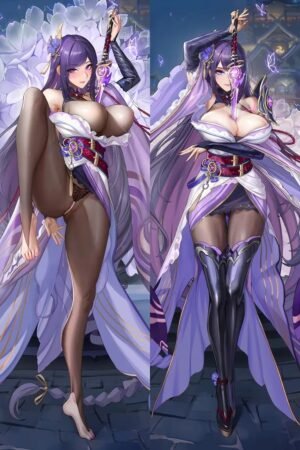 Genshin impact-Beelzebul/Raiden Ei-Dakimakura-Anime Pillow Cases